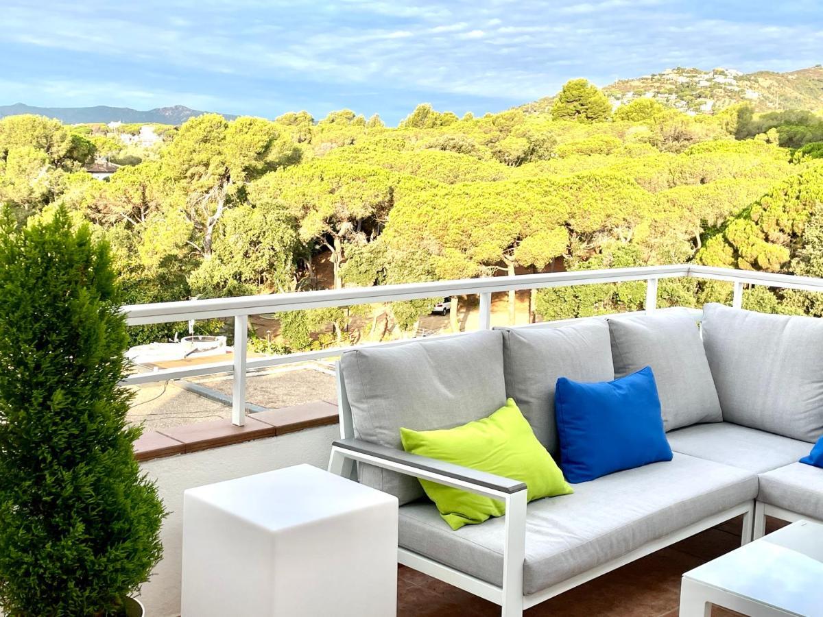 Modern Penthouse With Big Terrace Apartment Platja d'Aro Bagian luar foto