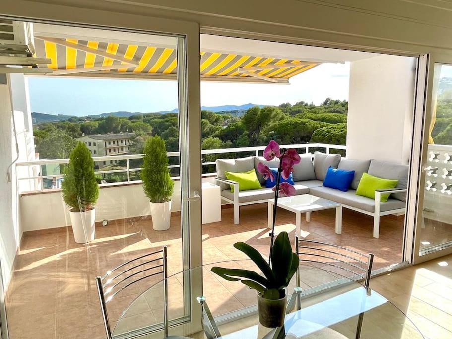Modern Penthouse With Big Terrace Apartment Platja d'Aro Bagian luar foto
